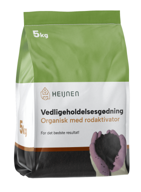 Organisk vedligeholdelsesgødning med rodaktivator 5 kg Organisk vedligeholdelsesgødning med rodaktivator 5 kg