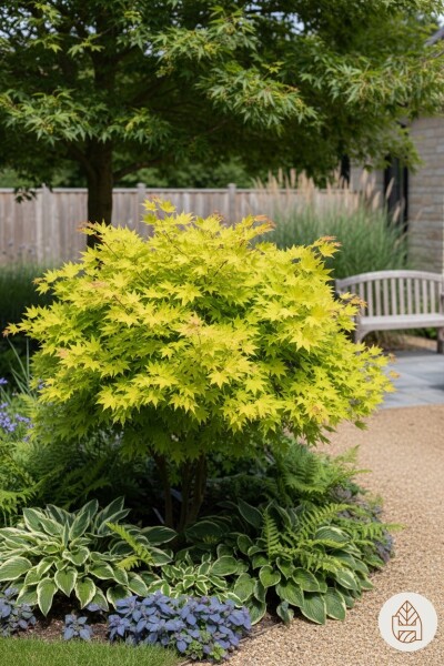 Acer shirasawanum 'Jordan' busk 60-80 cm