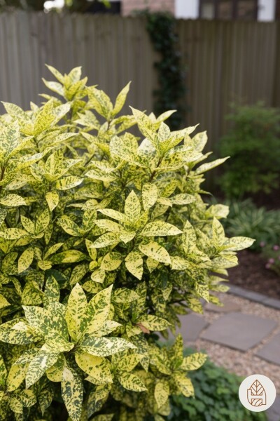 Aucuba japonica 'Crotonifolia' busk 30-40 cm