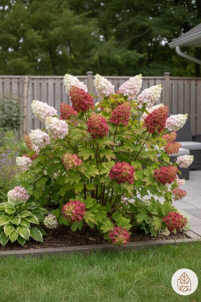 Hydrangea quercifolia 'Ruby Slippers' busk 40-50 cm