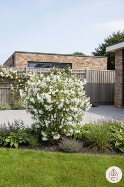 Weigela 'Candida' busk