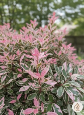 Photinia fraseri 'Pink Marble' busk 30-40 cm