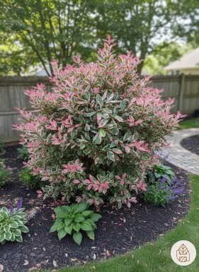 Photinia fraseri 'Pink Marble' busk 40-60 cm