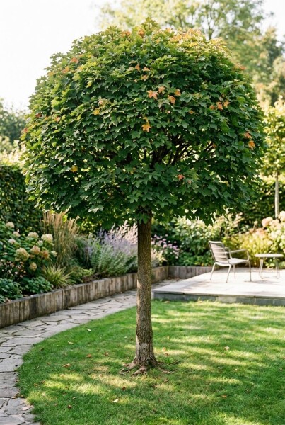 Acer campestre 'Nanum' halvstamme stammehøjde 150 cm C10