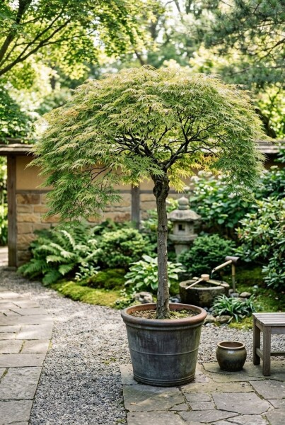 Acer palmatum 'Dissectum Viridis' halvstamme stammehøjde 90 cm C10