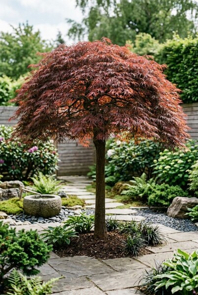 Acer palmatum 'Tamukeyama' halvstamme stammehøjde 90 cm C10