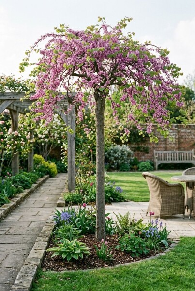 Cercis canadensis 'Traveller' halvstamme stammehøjde 120 cm C12