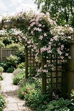 Clematis montana 'Elizabeth' opstammet