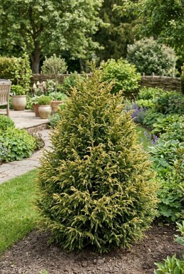 Cryptomeria japonica 'Kyara Gold' Busk
