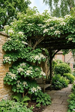 Hydrangea anomala subsp. petiolaris Skærm