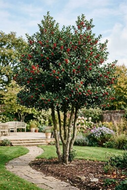 Ilex 'Nellie R. Stevens' Flerstammet