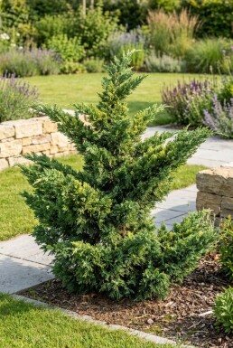 Juniperus pfitzeriana 'Mint Julep' Solitær