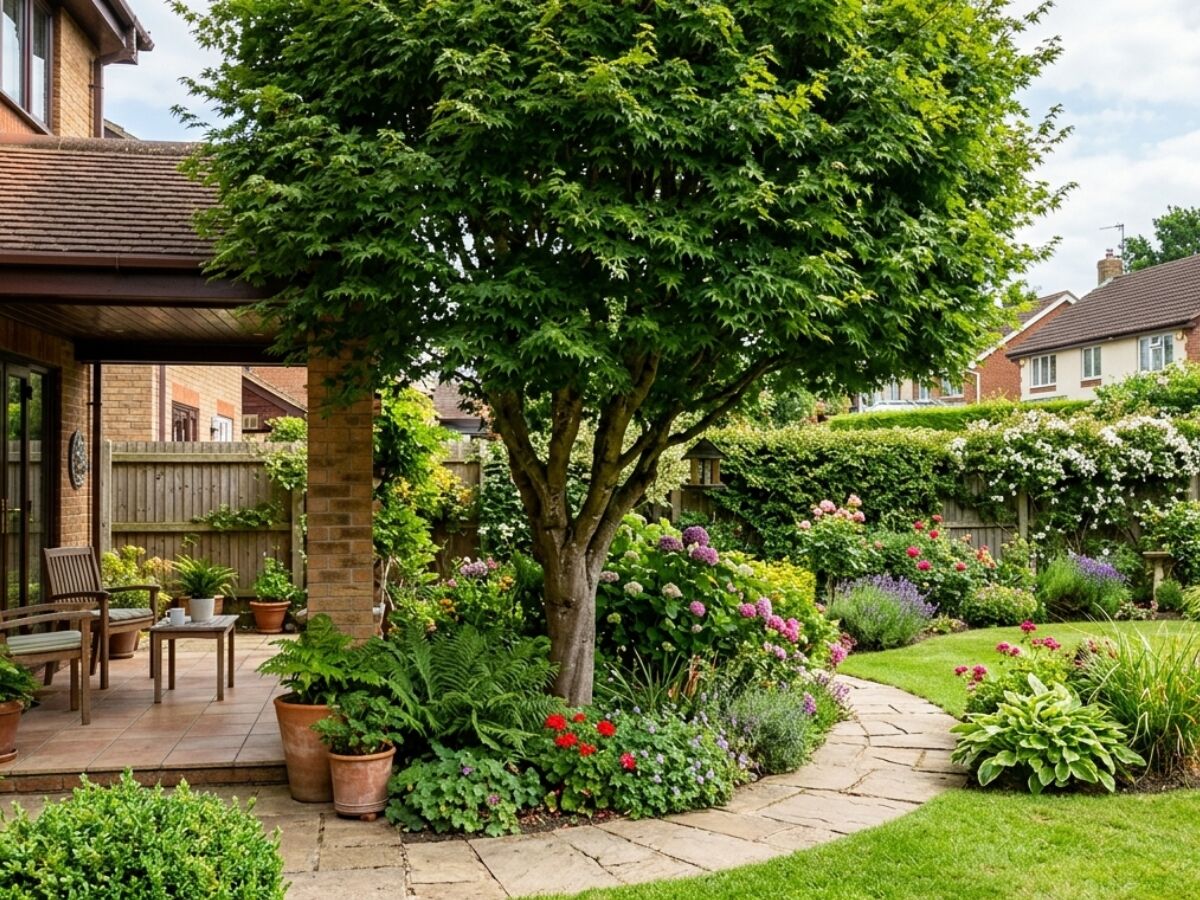 Skärmtjänst i trädgården – så planerar du rätt image