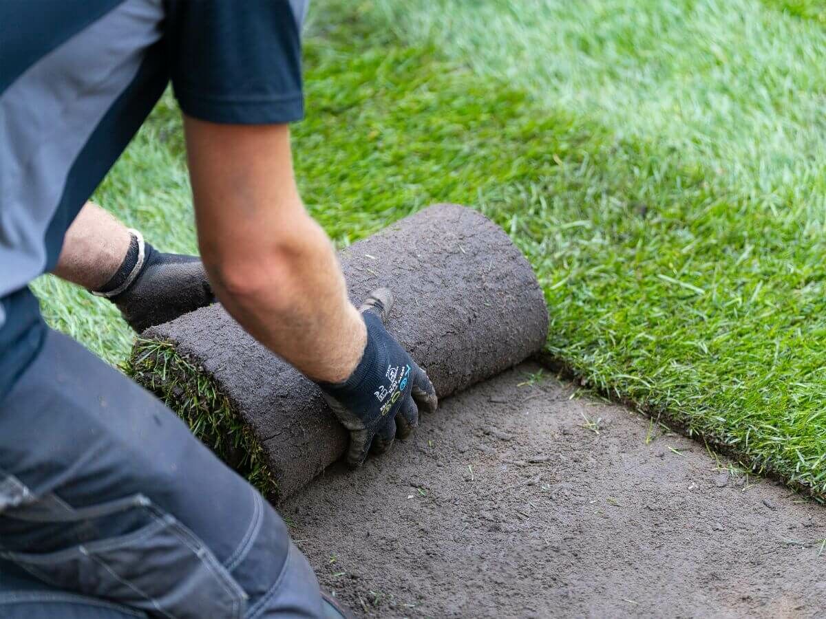 Trin-for-trin-plan til plantning af græstørv